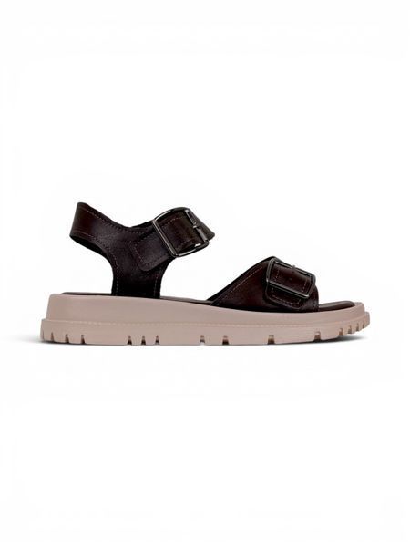 Brown Sandals in genuine leather