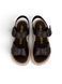 Brown Sandals in genuine leather