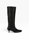 Black Boots in genuine leather for fall