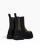 Brown Chelsea boots in genuine Crazy Horse leather for fall