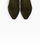 Brown Cowboy boots in genuine Crazy Horse leather