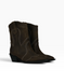 Brown Cowboy boots in genuine Crazy Horse leather