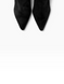 Black Boots in genuine leather for fall