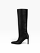 Black Boots in genuine leather for fall