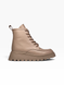 Beige Boots in genuine leather for winter
