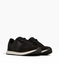 Brown Sneakers in natural split suede and nylon fabric