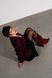 Burgundy Boots in natural split suede for fall