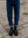 Black Chelsea boots in natural naplak leather for winter