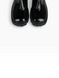 Black Chelsea boots in natural naplak leather for winter