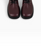 Burgundy Boots in genuine leather for fall