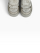 Cream Snow boots in fur and genuine leather for winter
