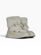 Cream Snow boots in fur and genuine leather for winter