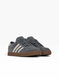 Dark gray Sneakers in natural split suede