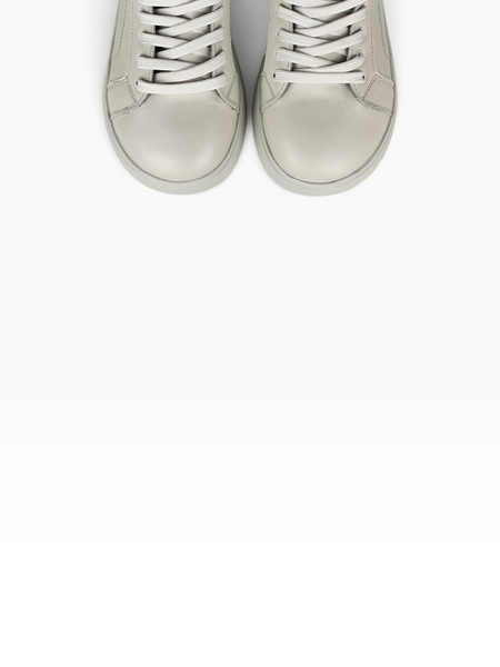 Cream Anatomic sneakers in genuine leather
