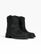 Black Boots in genuine Crazy Horse leather for fall