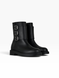 Black Boots in genuine leather for fall