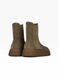 Walnut Chelsea boots in natural split suede for fall