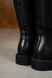 Black Boots in genuine leather for fall