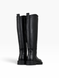 Black Boots in genuine leather for fall