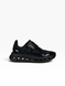 Navy Sneakers in natural patent leather and nylon fabric