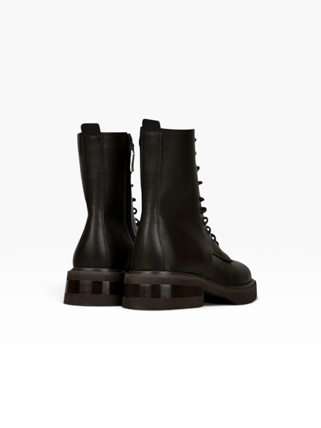 Brown Boots in genuine leather for fall