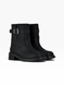 Black Boots in genuine Crazy Horse leather for fall