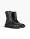 Black Boots in genuine leather for fall