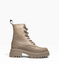 Beige Boots in genuine leather