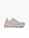 Beige Sneakers in shaggy split suede and nylon fabric