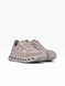Beige Sneakers in shaggy split suede and nylon fabric